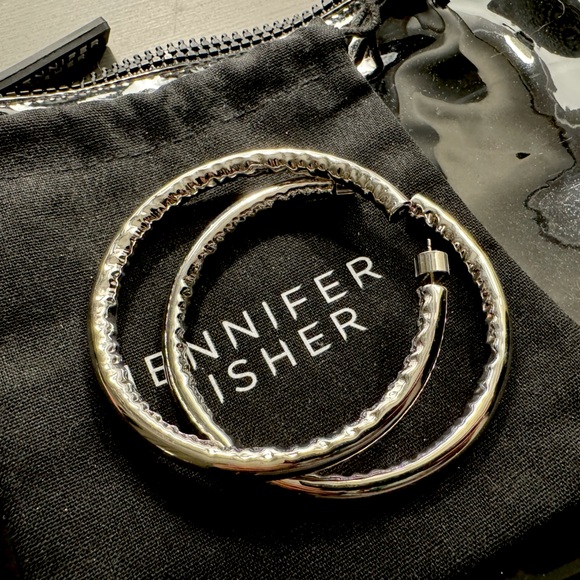 NEW Jennifer Fisher Jennifer Hoops - Picture 1 of 8